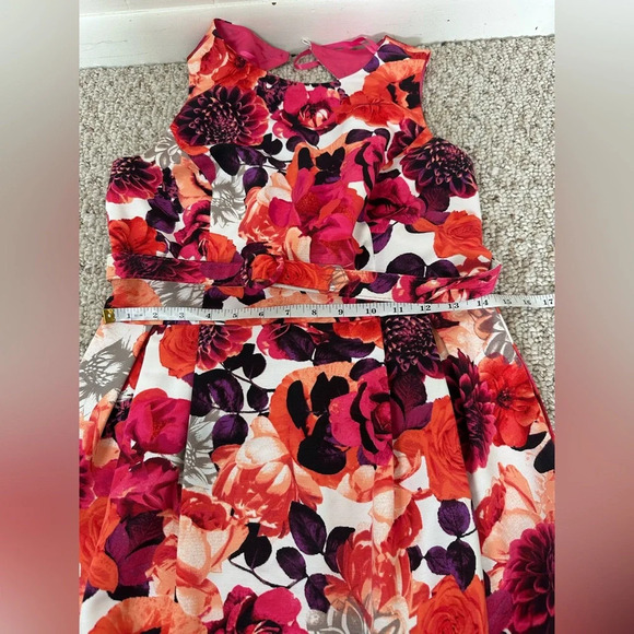 Eliza J Floral  Sleeveless Sheath Dress size 6 - Picture 8 of 11